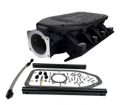 LS MPFI Low Pro Manifold Black