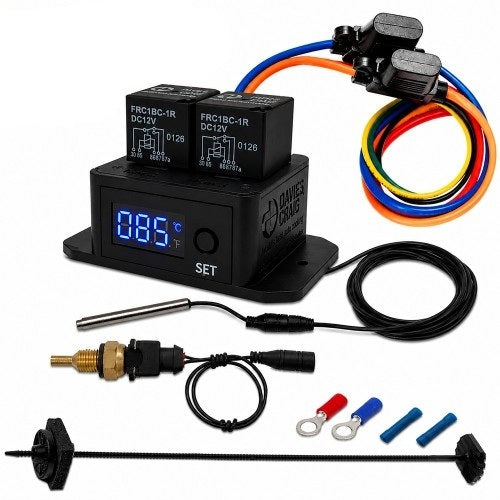 Digital Therm Fan Switch Kit Gen 2 1/8 NPT Sensor