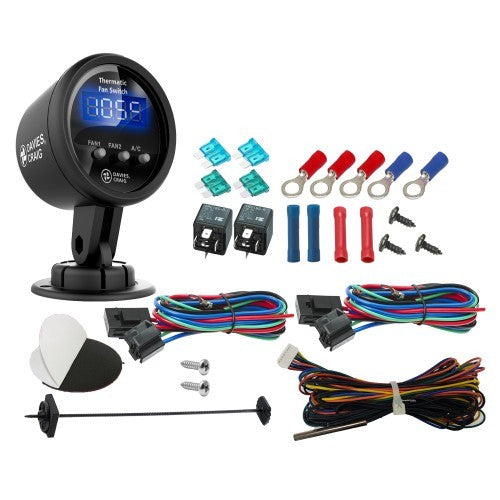 Digital Gauge Thermatic Fan & EWP Switch Kit