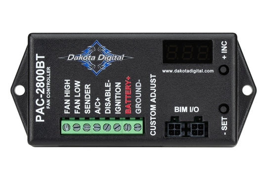 Programmable Fan Control ler w/One 70 Amp Relay