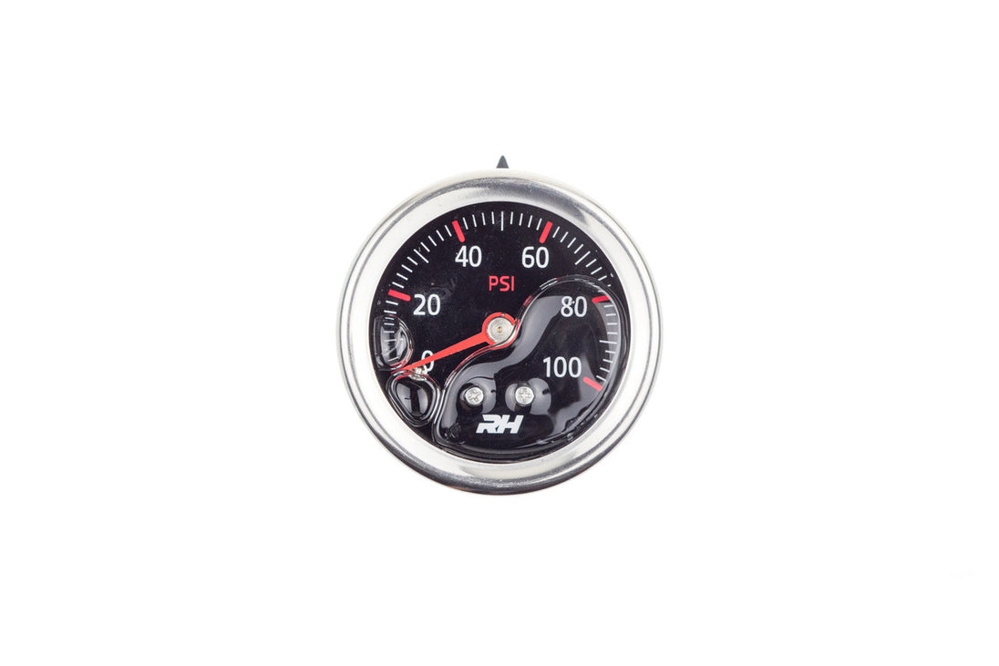 Fuel Pressure Gauge Red