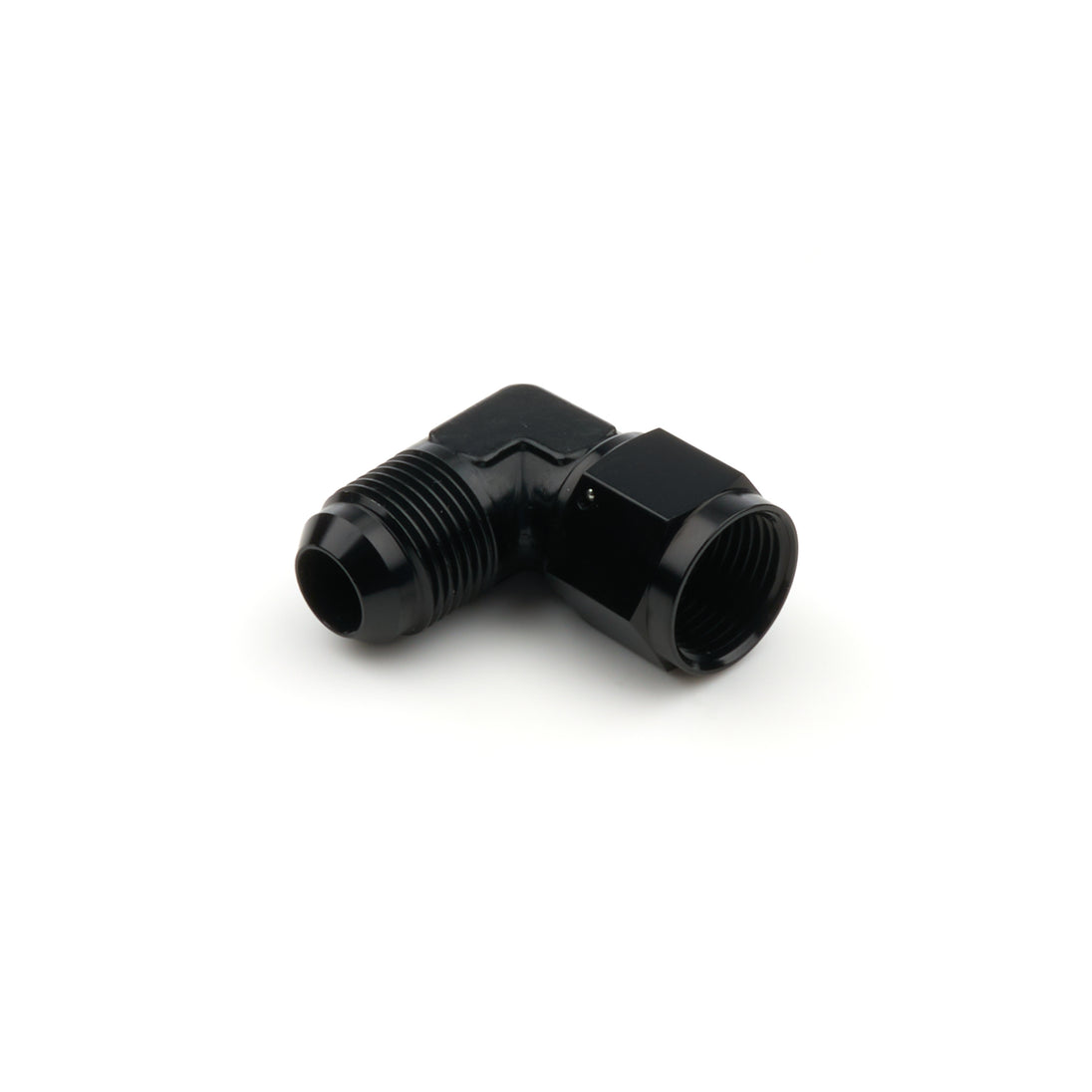 10AN FM to 10AN ML 90Deg Black