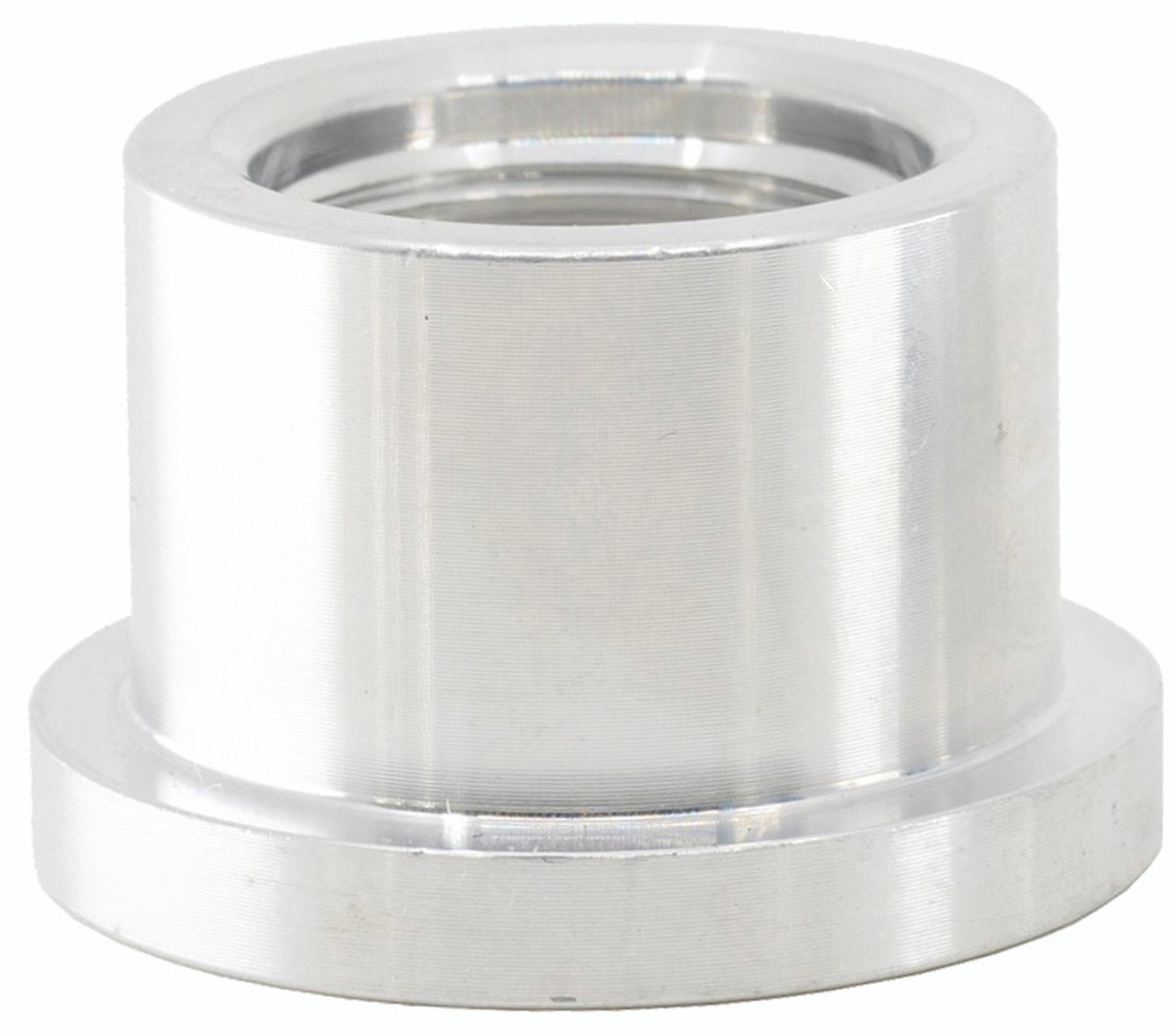 16AN FM Weld On Bung O-ring Adapter Clear