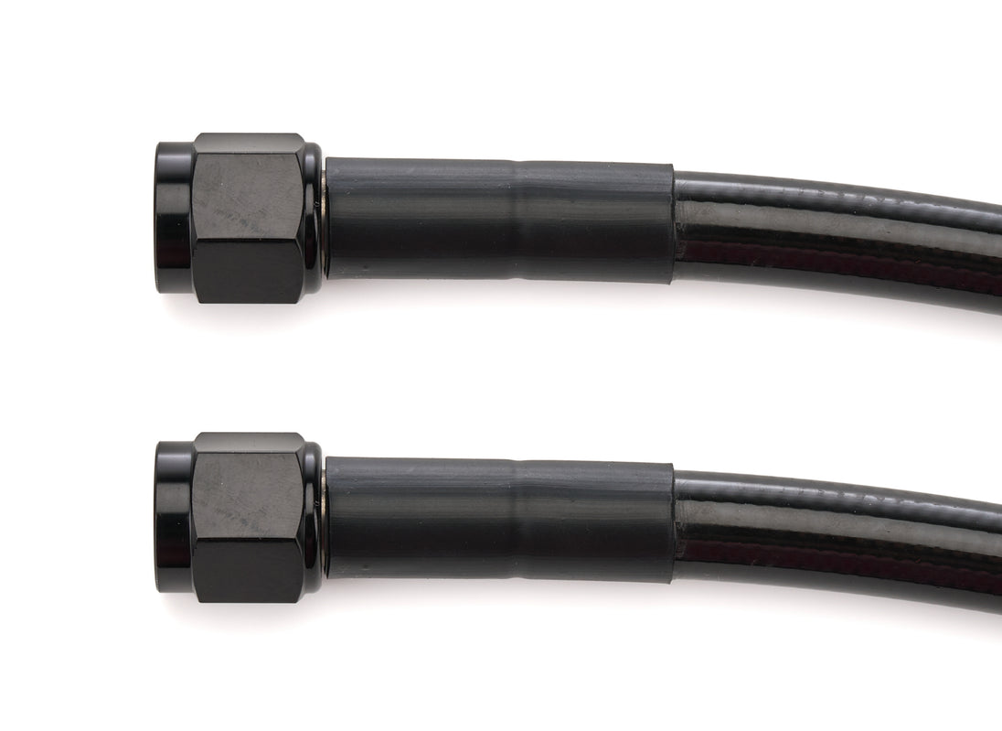 6AN 12in Nitrous Line Black