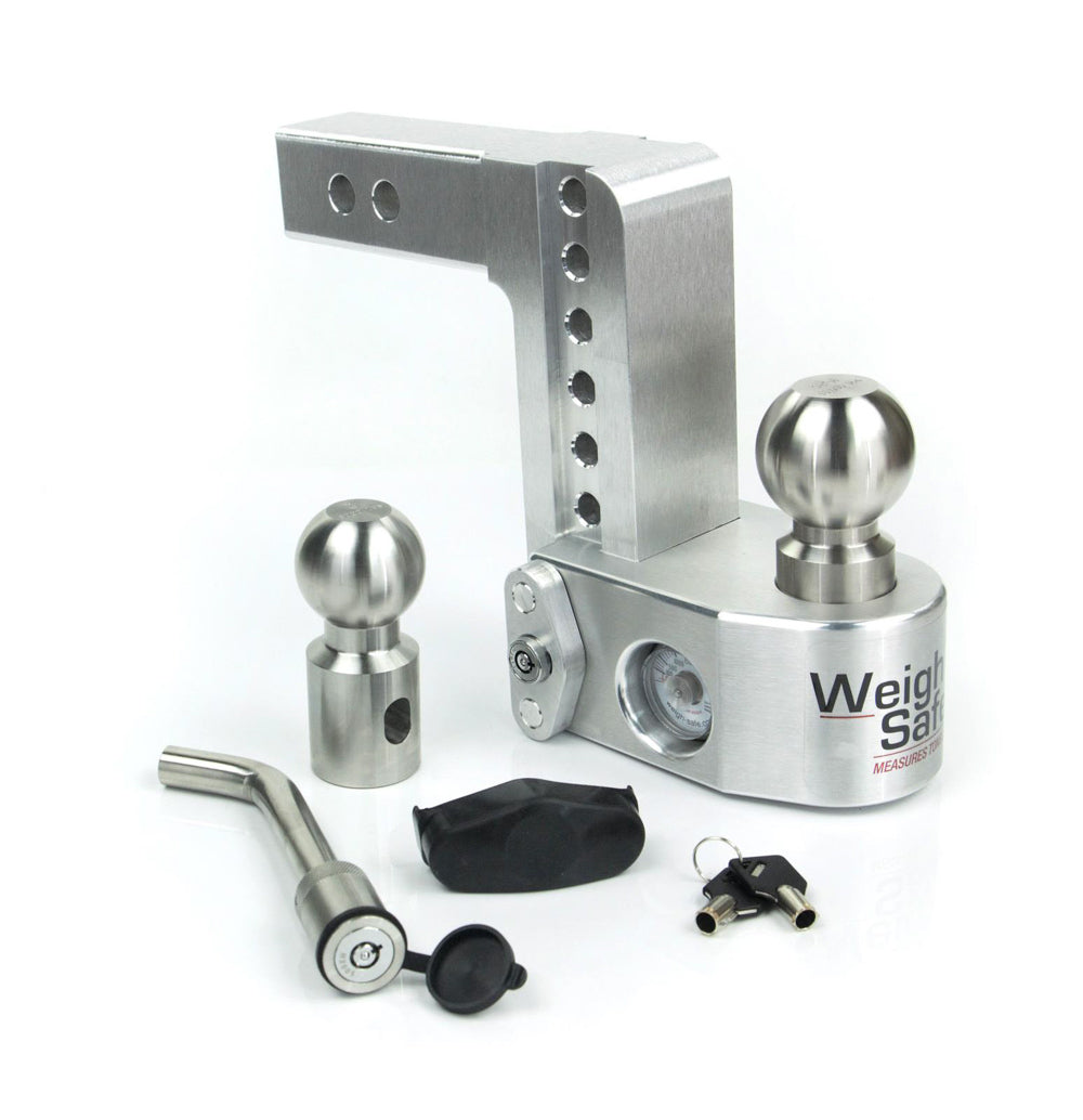 Weigh Safe 6in Drop Hitc h w/ 2in Shank